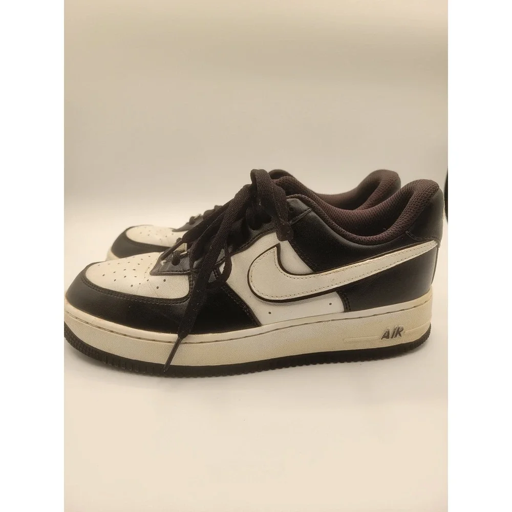 Nike Air Force 1 Low Panda Black White Sneakers AF1 Low Top Shoes sz 7
